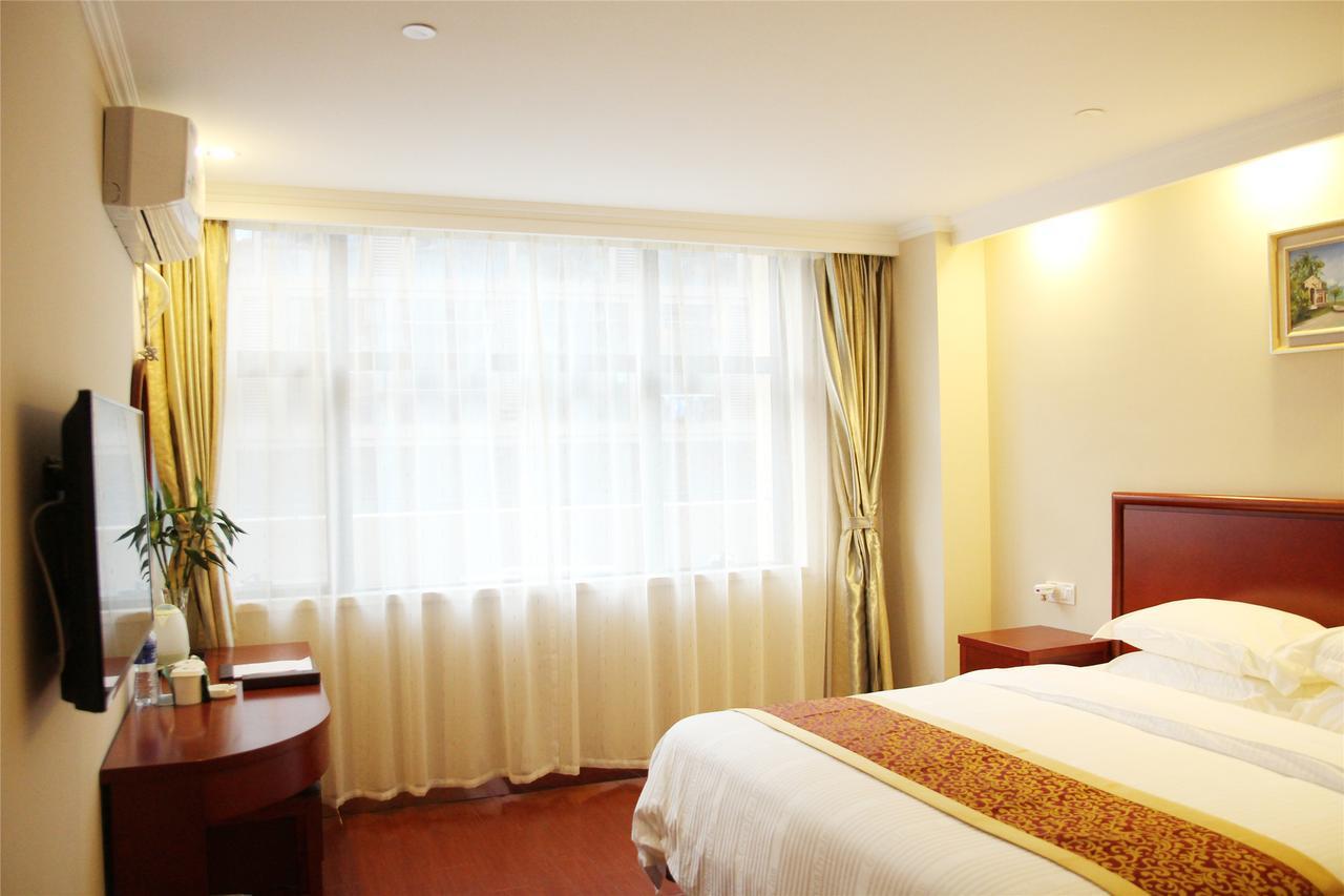 Greentree Inn Jiangsu Yancheng Dongtai Honglan Road Pedestrian Street Express Hotel Exterior foto